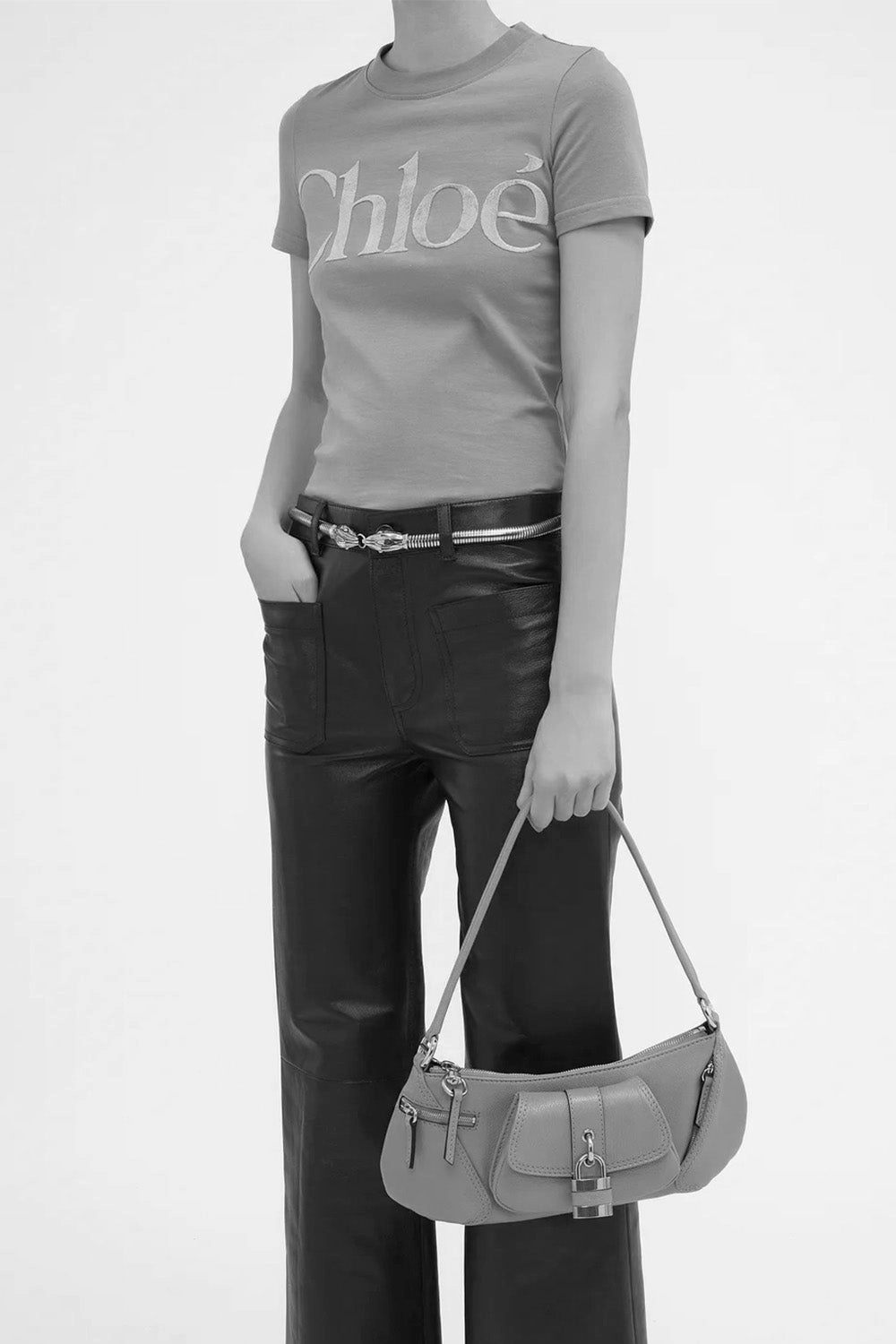 The 99 Shoulder Bag In Grained Leather