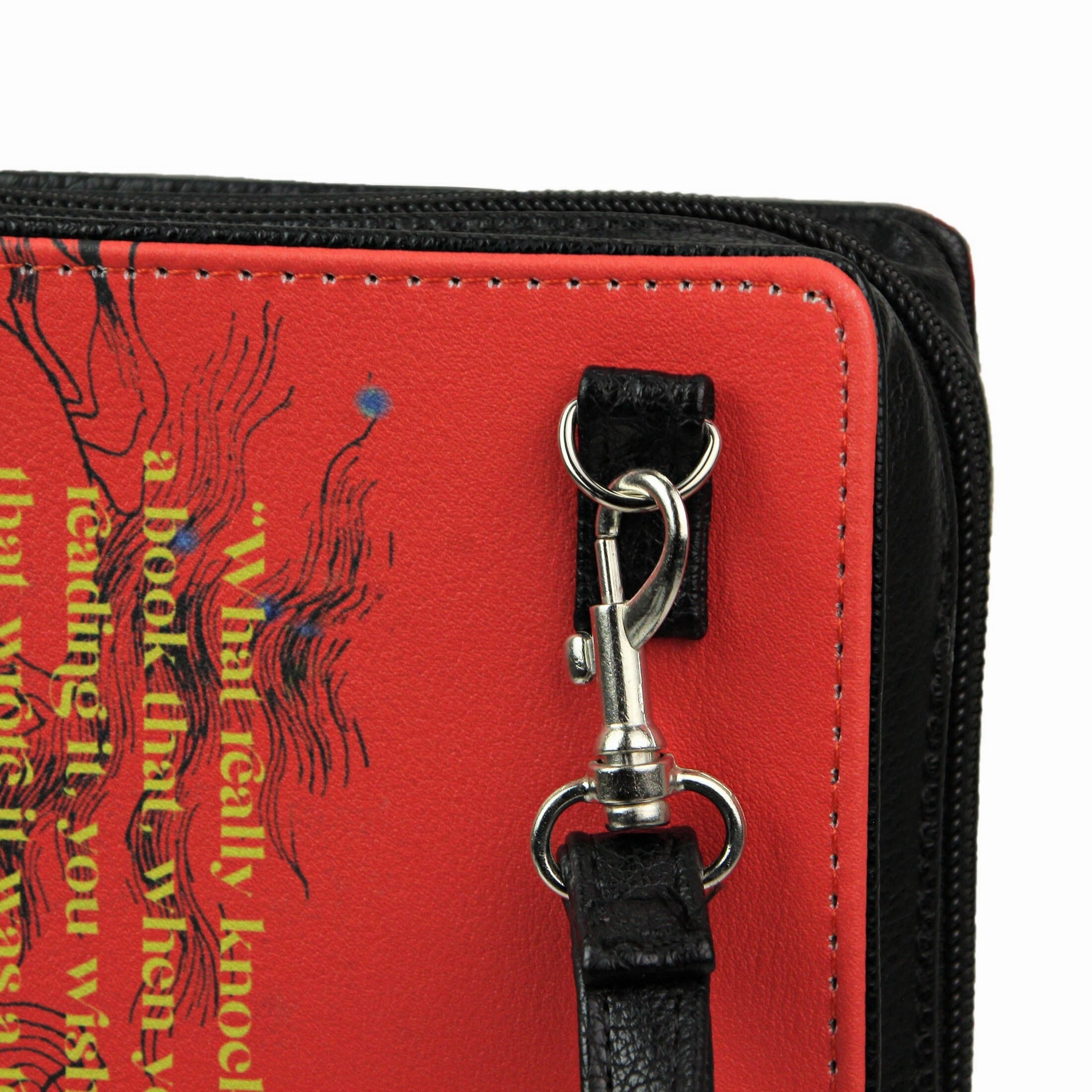 The Catcher In The Rye Red Book Bag - Literary Crossbody Or Wrist Strap