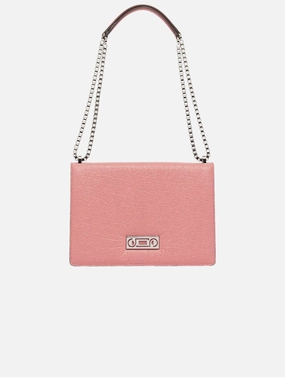 The Cristiana Pinatex Vegan Shoulder Bag | Antique Pink