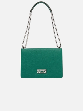 The Cristiana Pinatex Vegan Shoulder Bag | Forest Green