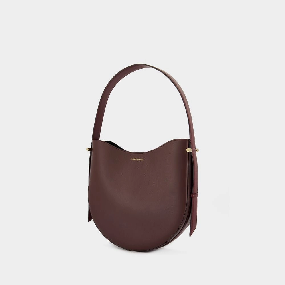 The Dia Shoulder Bag - Leather - Burgundy