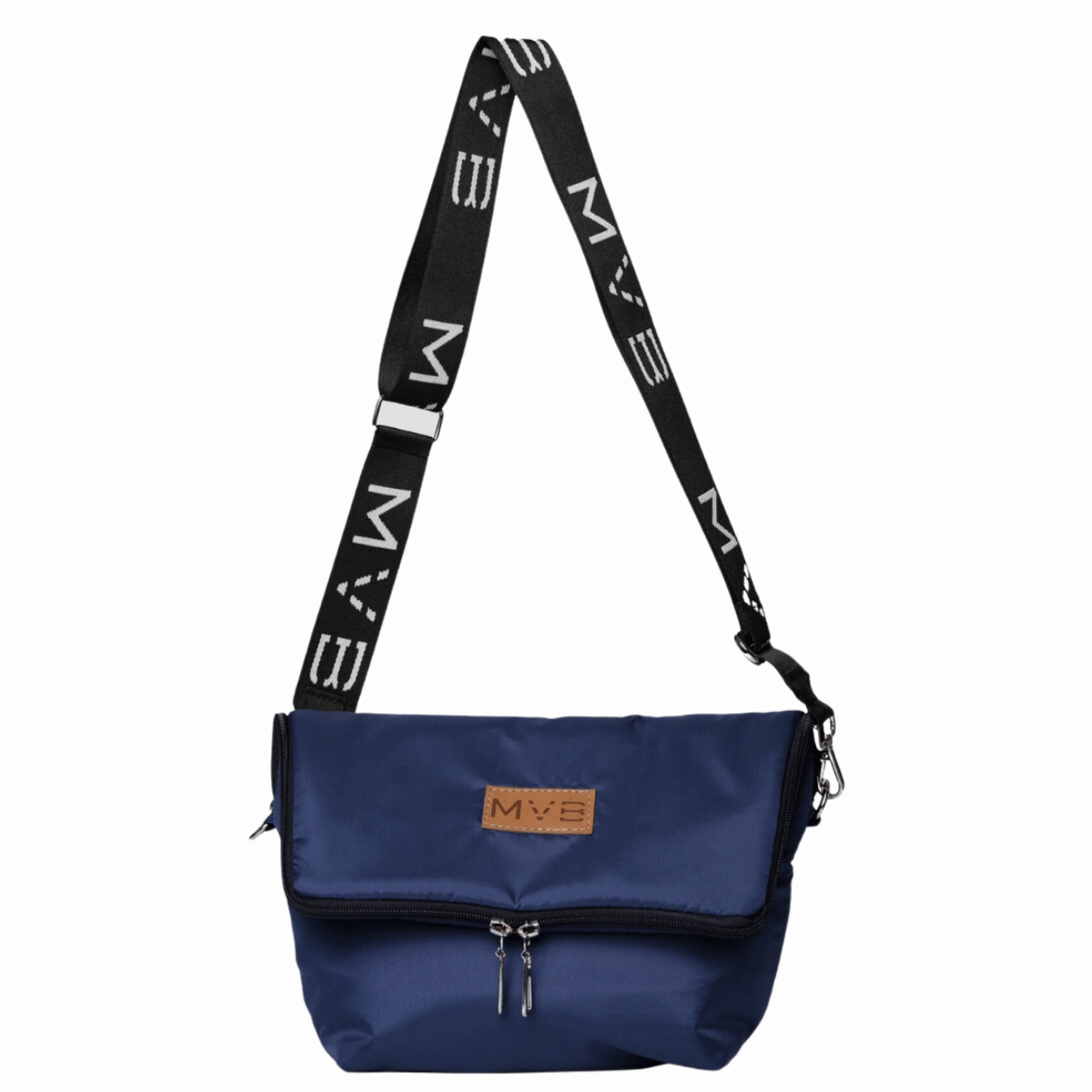 The Flip Vegan Recycled PET Shoulder Bag | Blue
