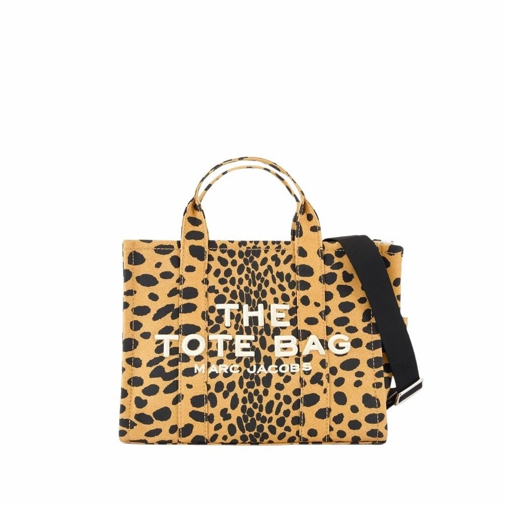 The Medium Tote - Cotton - Cheetah