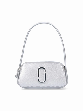 The Metallic Slingshot' Shoulder Bag ?Silver