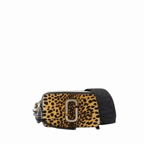 The Snapshot Shoulder Bag - Leather - Cheetah