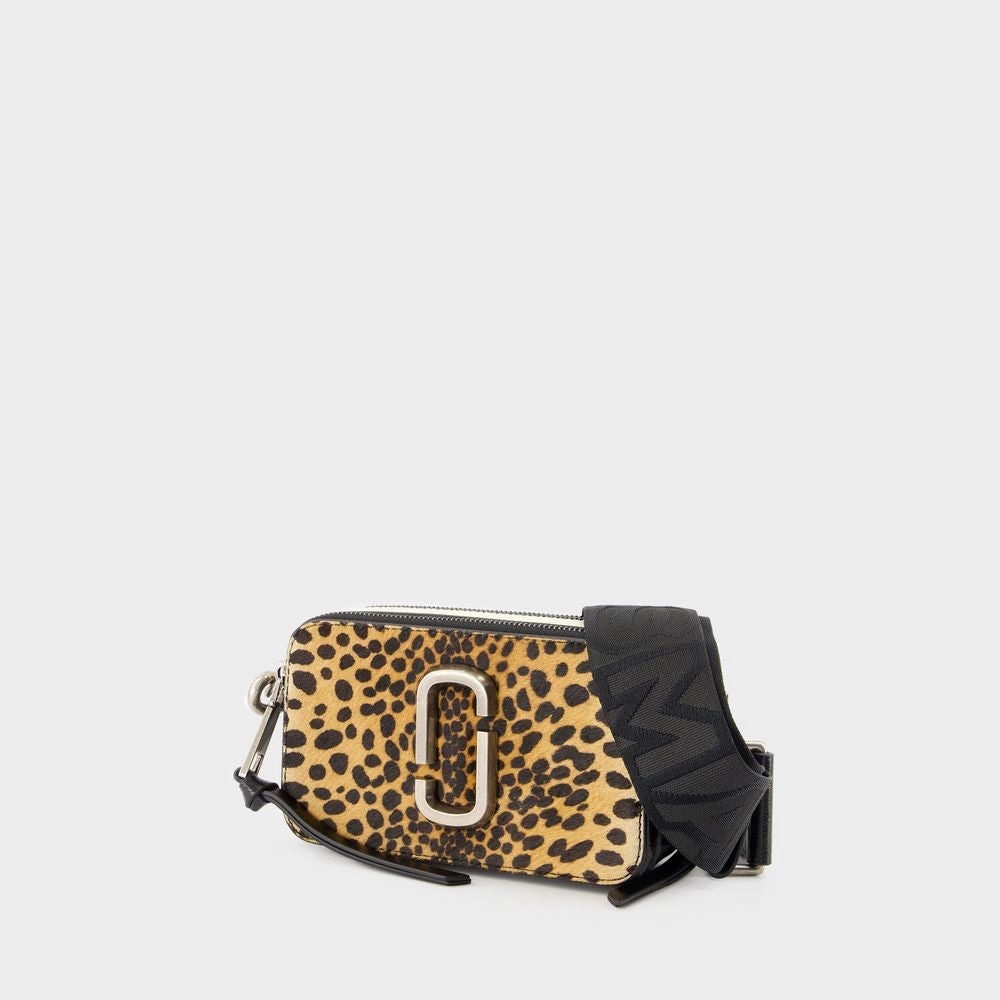 The Snapshot Shoulder Bag - Leather - Cheetah