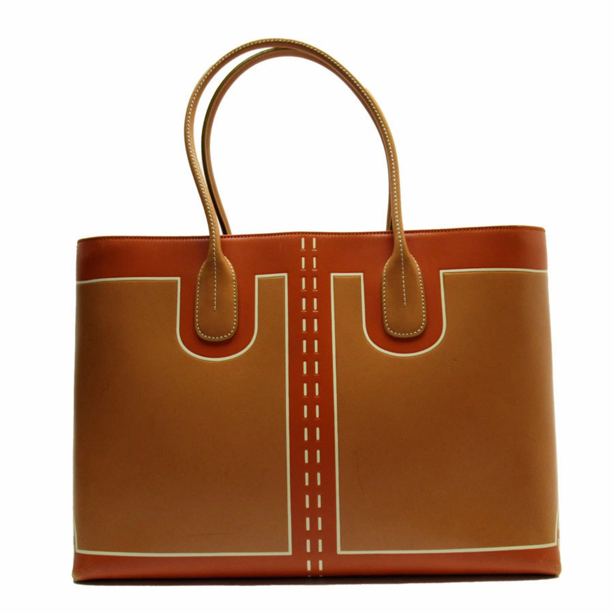 Tod's Camel  Leather Shoulder Bag (Pre-Owned)