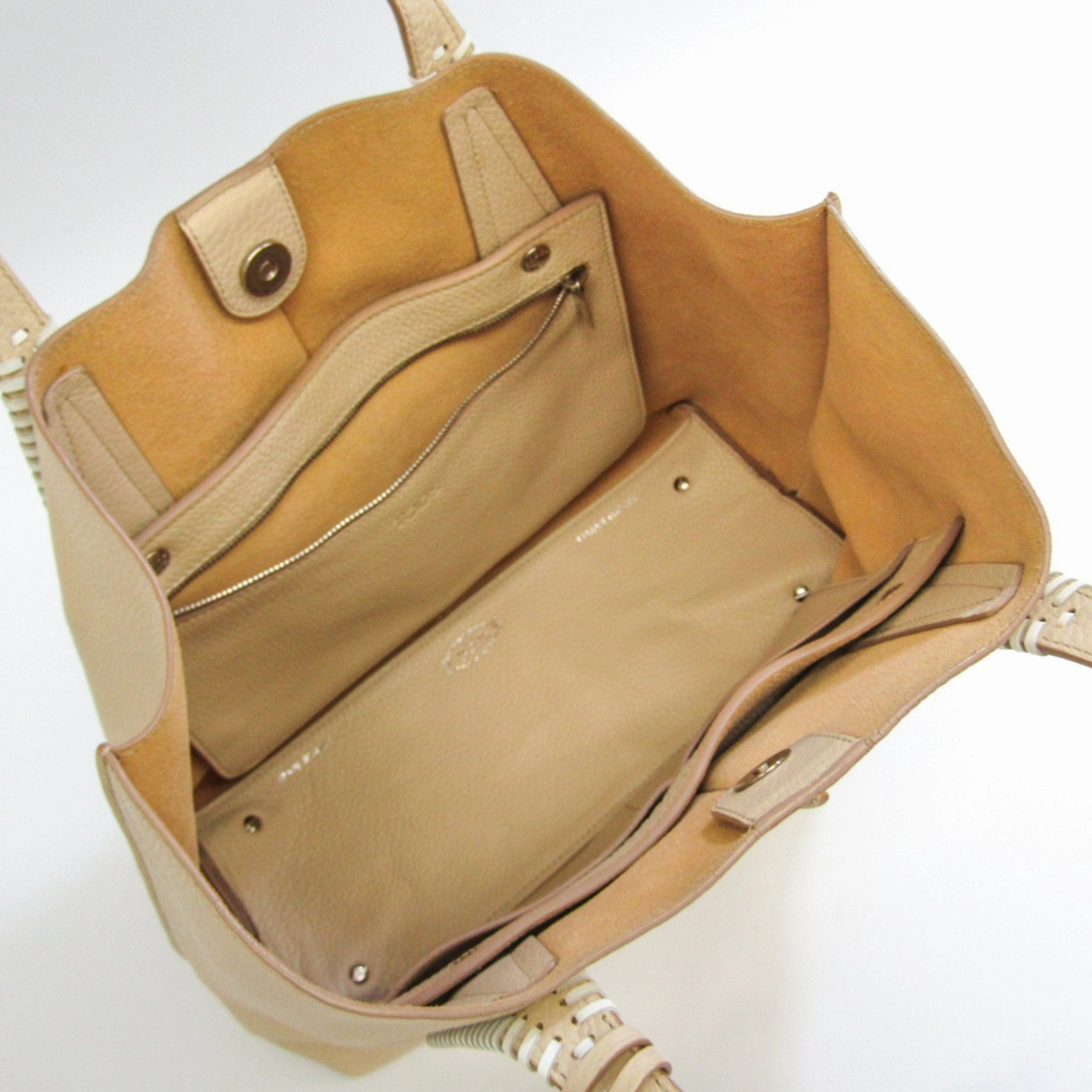 Tod's Joy  Leather Tote Bag (Pre-Owned)