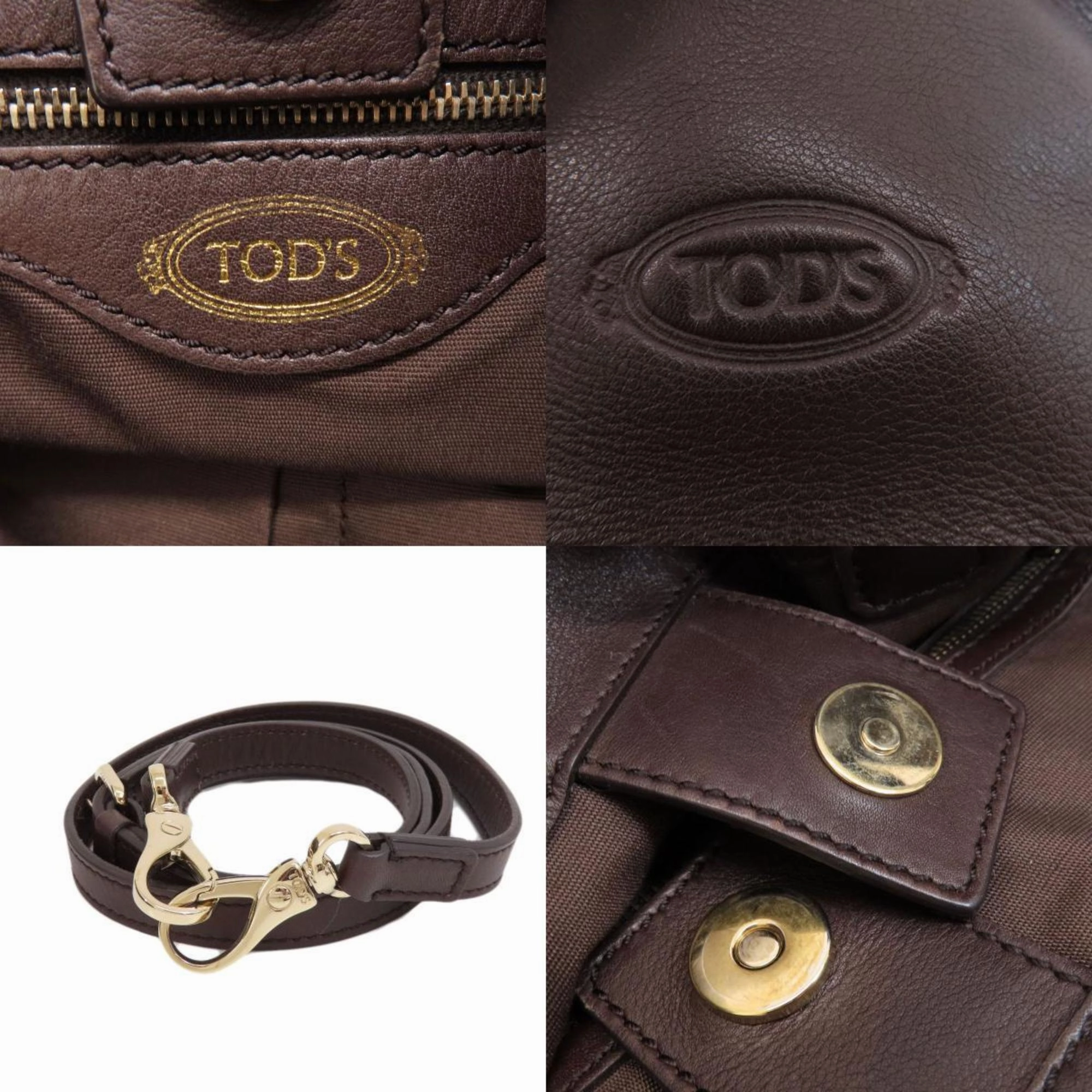 Tod's  Leather Tote Bag (Pre-Owned)