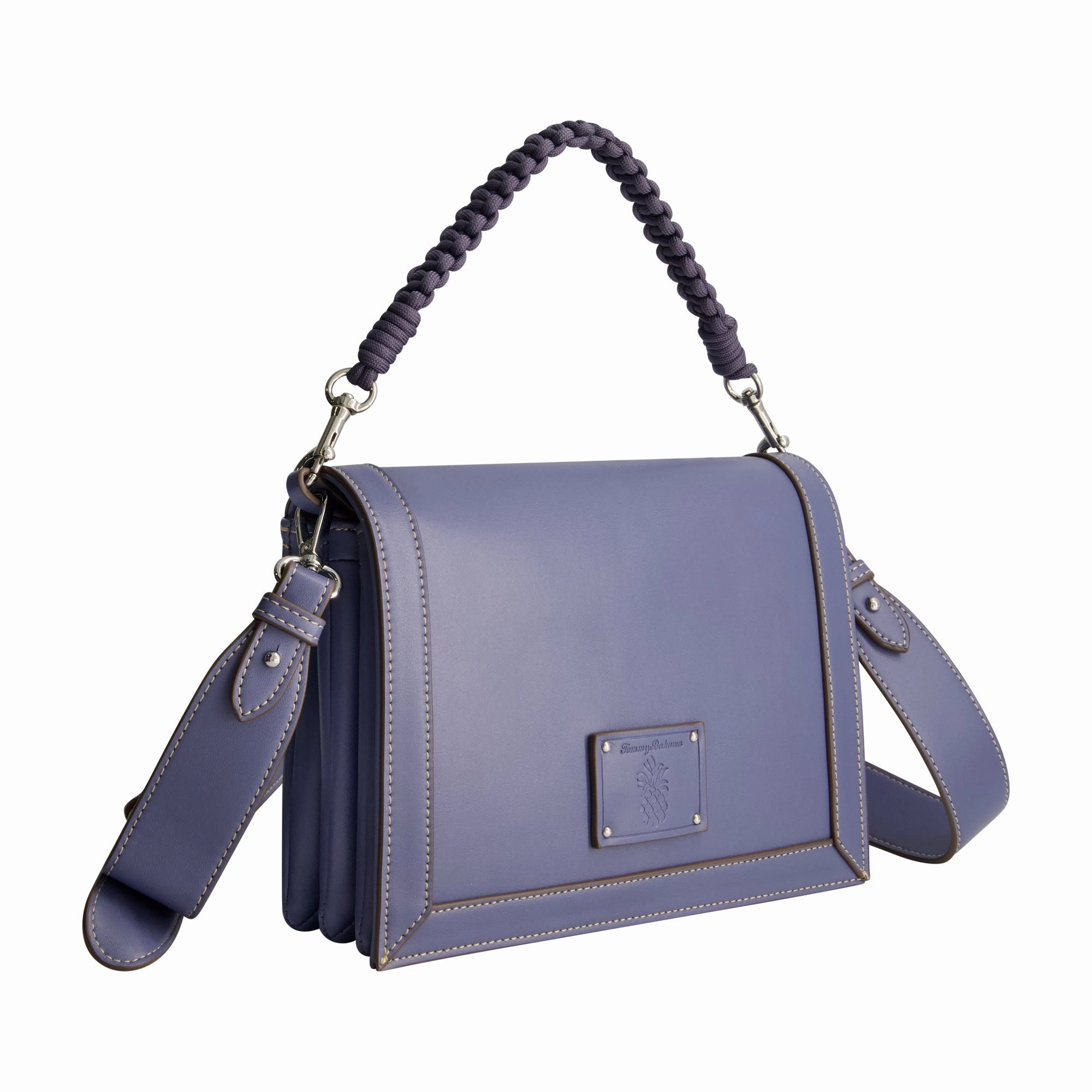 Tommy Bahama Debossed Logo Flat Messenger Bag