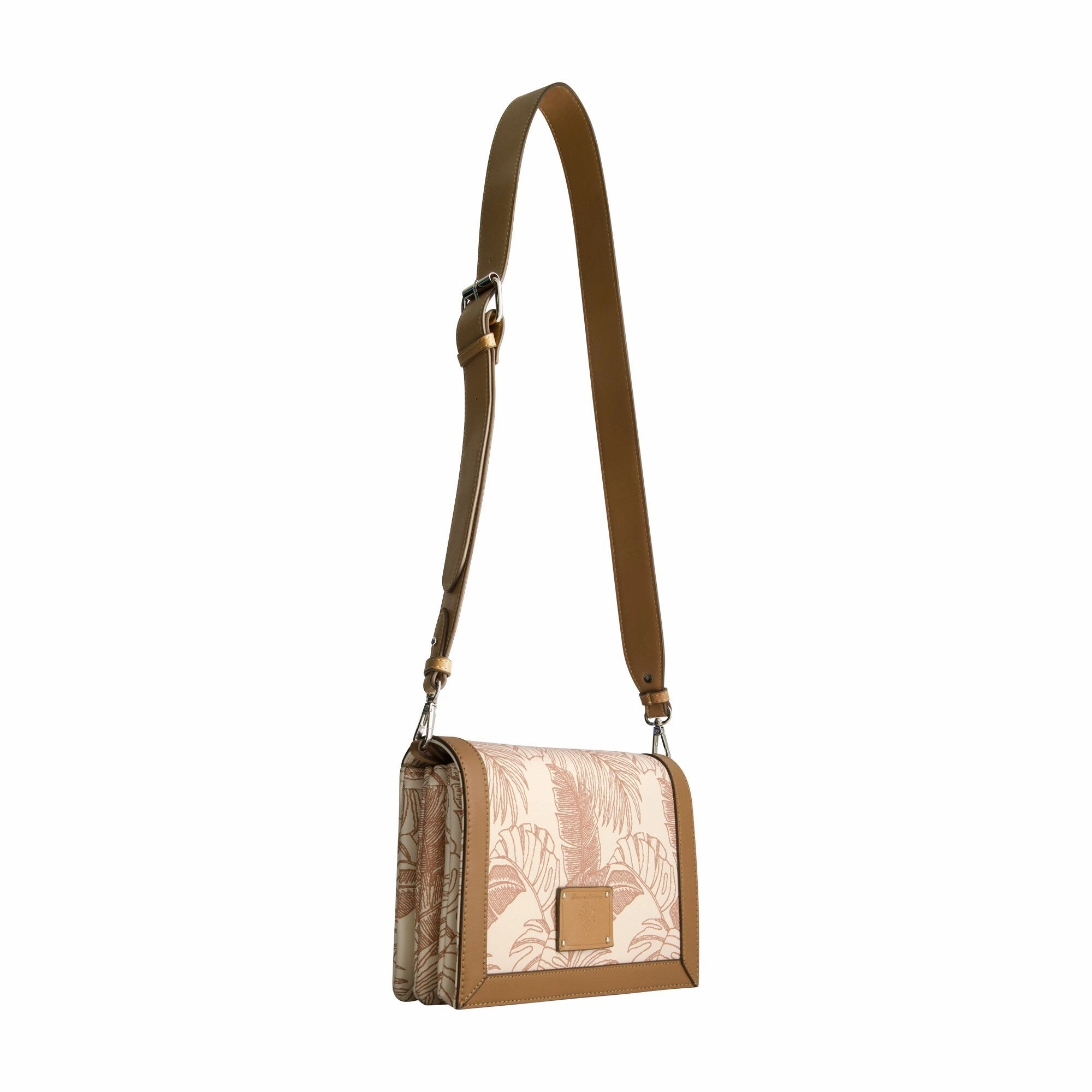 Tommy Bahama Graphic Leaf Print City Handbag