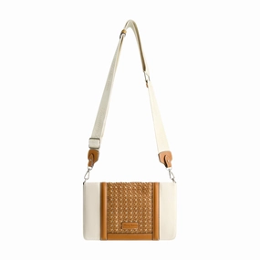 Tommy Bahama Woven Flap Crossbody Bag