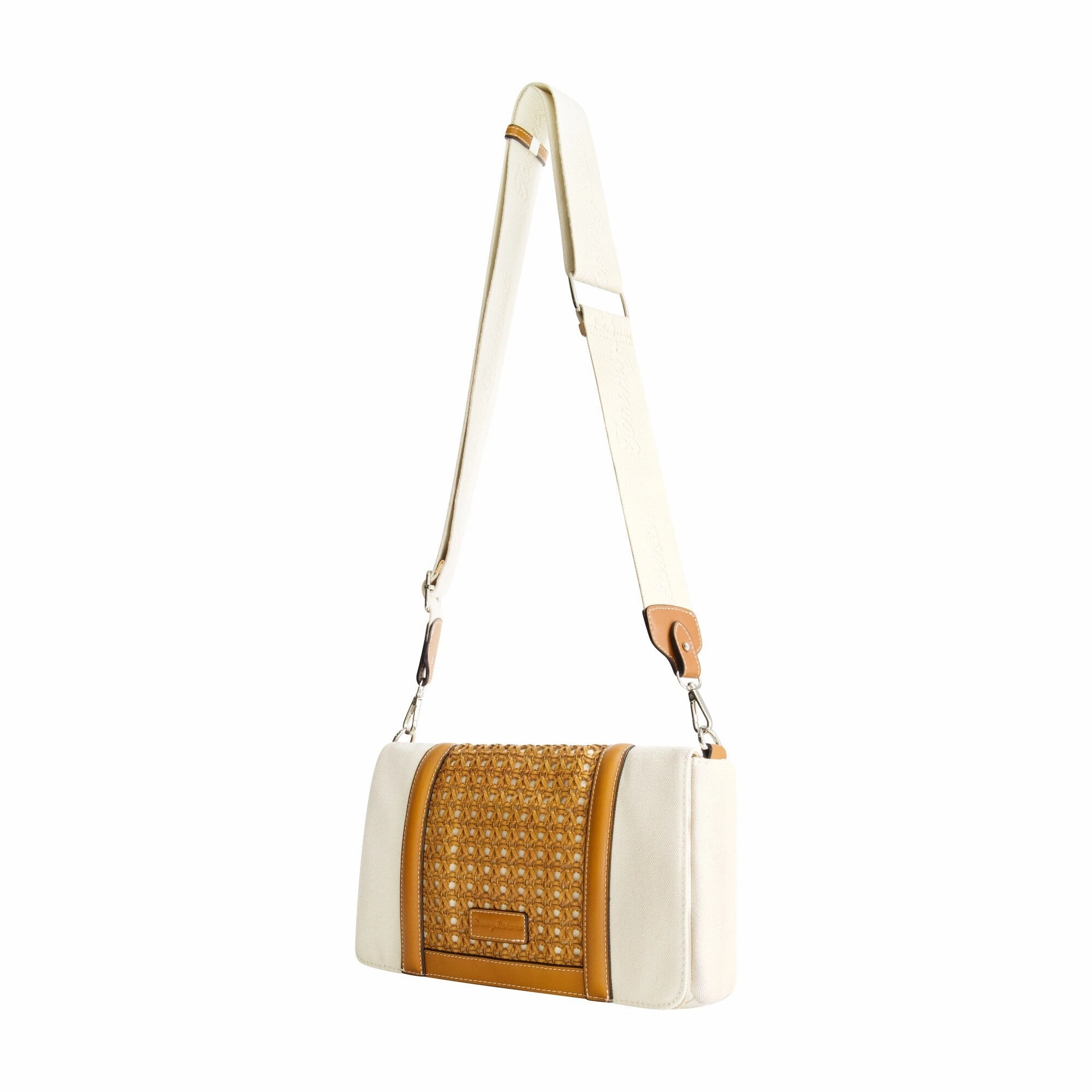 Tommy Bahama Woven Flap Crossbody Bag