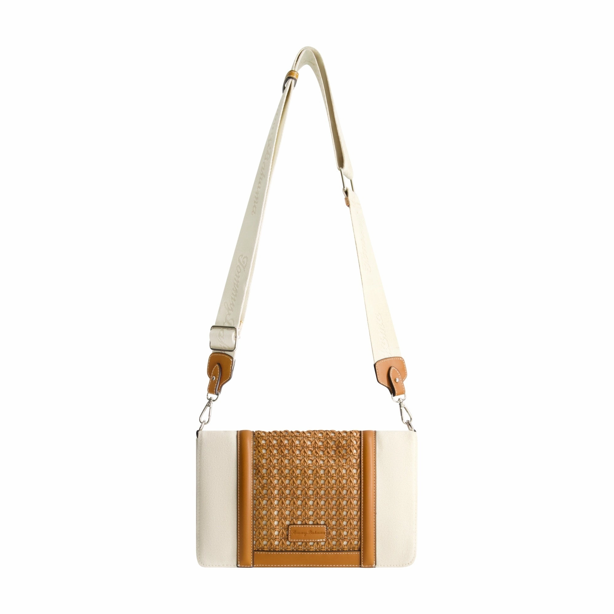 Tommy Bahama Woven Flap Crossbody Bag