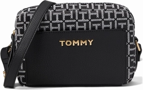 Tommy Hilfiger Alexis II Camera Crossbody Square Monogram Jacquard