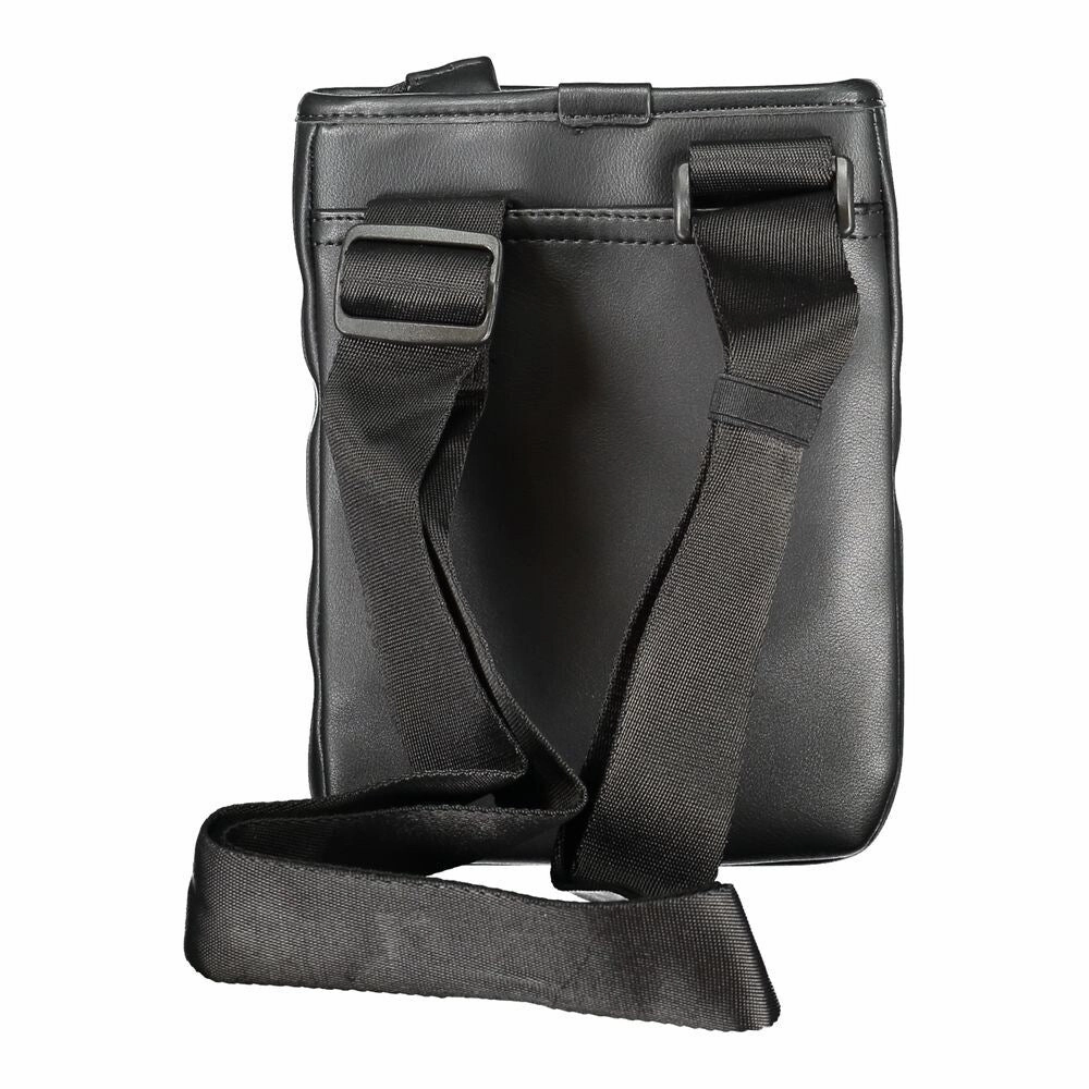 Tommy Hilfiger Black Polyethylene Shoulder Men's Bag