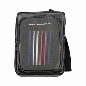 Tommy Hilfiger Black Polyethylene Shoulder Men's Bag