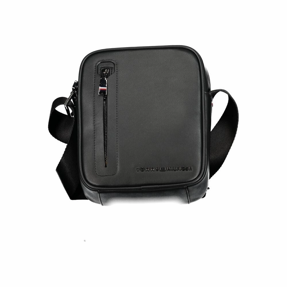 Tommy Hilfiger Black Polyethylene Shoulder Men's Bag