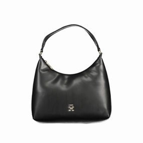 Tommy Hilfiger Black Polyethylene Women Women's Handbag