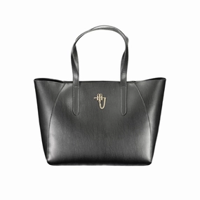 Tommy Hilfiger Black Polyethylene Women Women's Handbag