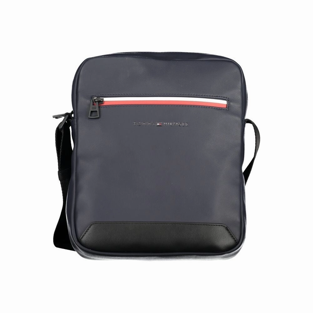 Tommy Hilfiger Blue Polyethylene Shoulder Men's Bag
