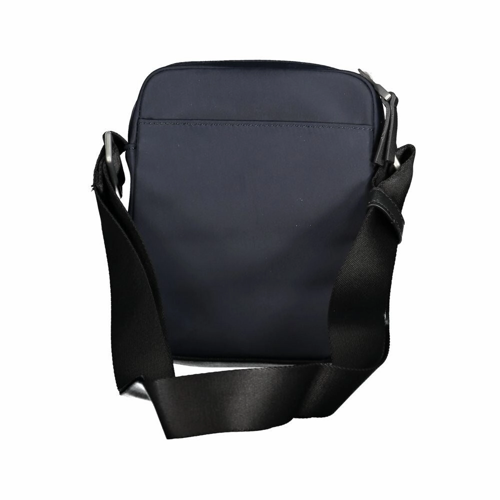 Tommy Hilfiger Chic Blue Shoulder Bag with Contrasting Men's Details