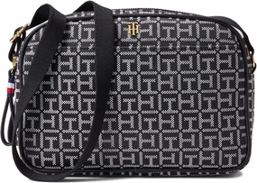 Tommy Hilfiger Cynthia - Camera Crossbody - Square Monogram Jacquard