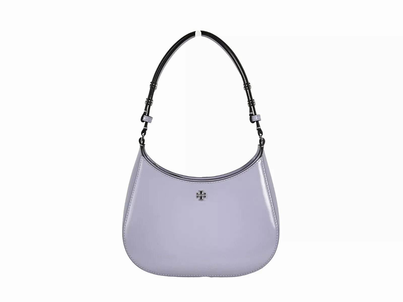 Tory Burch Patent Emerson Small Shoulder Bag Purse Violet