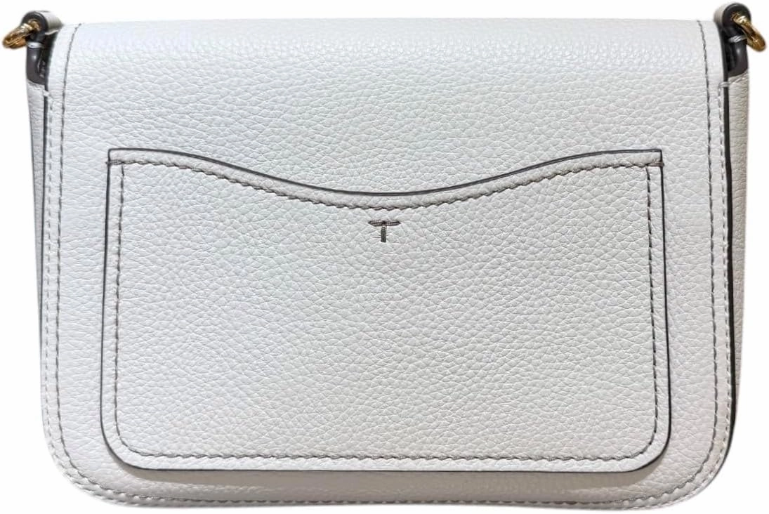 Tory Burch Women's Pebbled Leather Thea Flap Crossbody Shoulder Bag