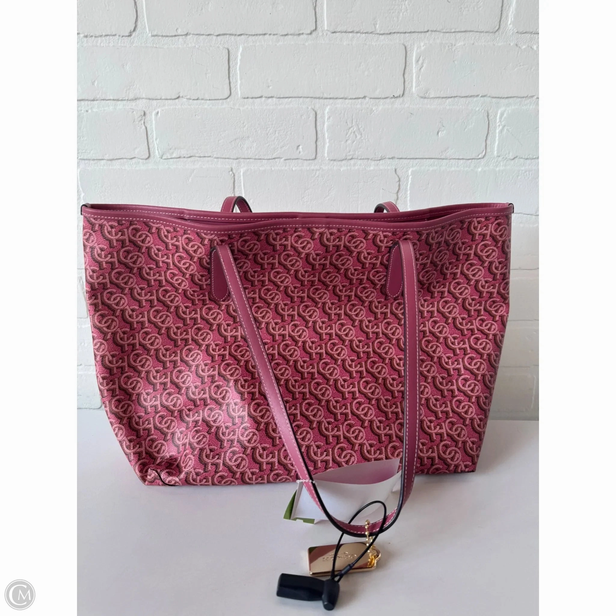 Tote Designer By Coach, Size: Large