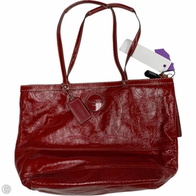 Tote Designer By Coach, Size: Small