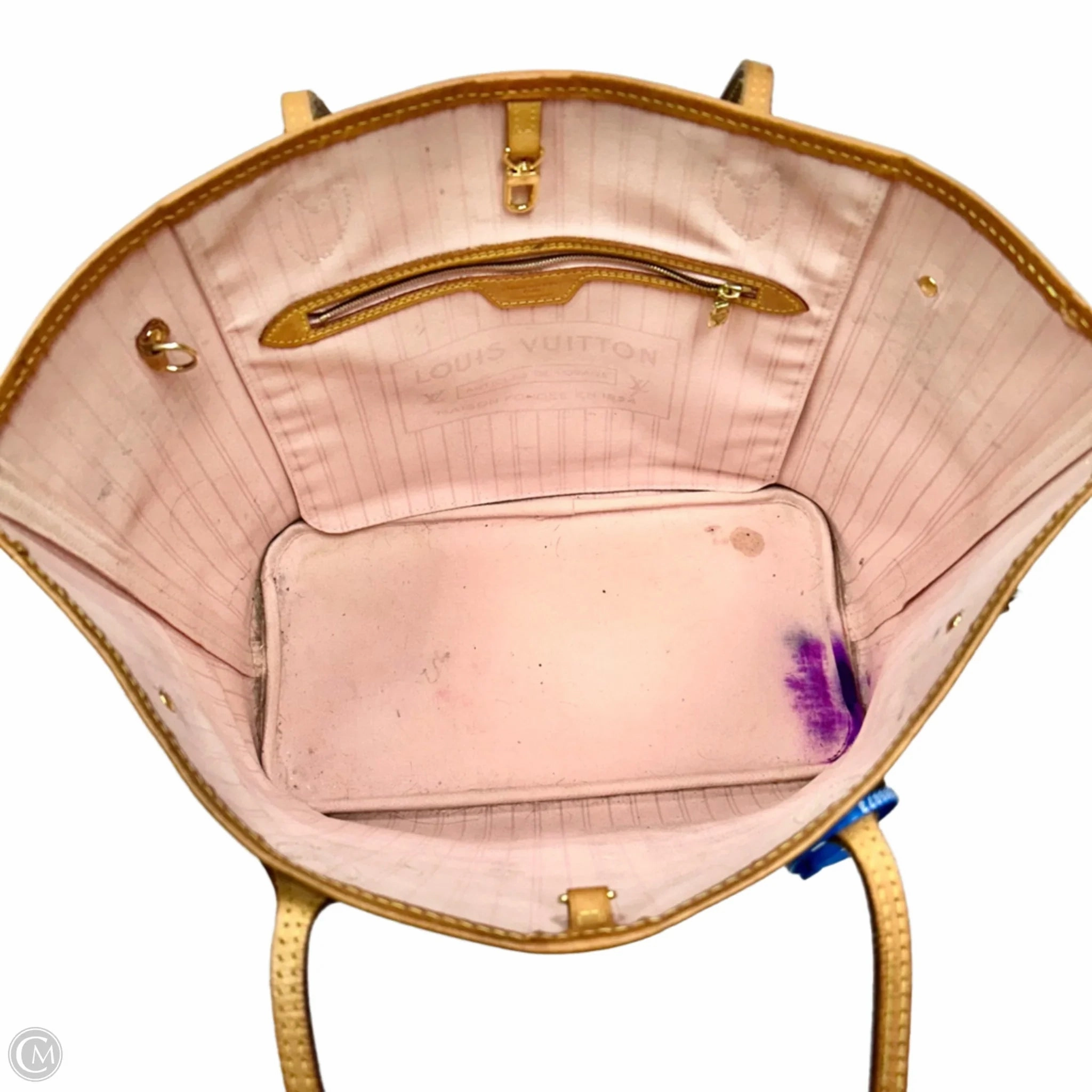 Tote Luxury Designer By Louis Vuitton, Size: Medium