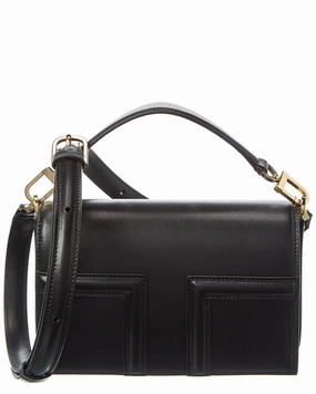 TOTEME T Flap Mini Leather Shoulder Bag