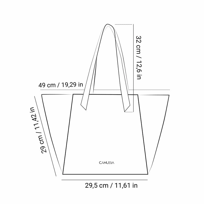 Totissimo Foldable Vegan Leather Tote Bag | Orange