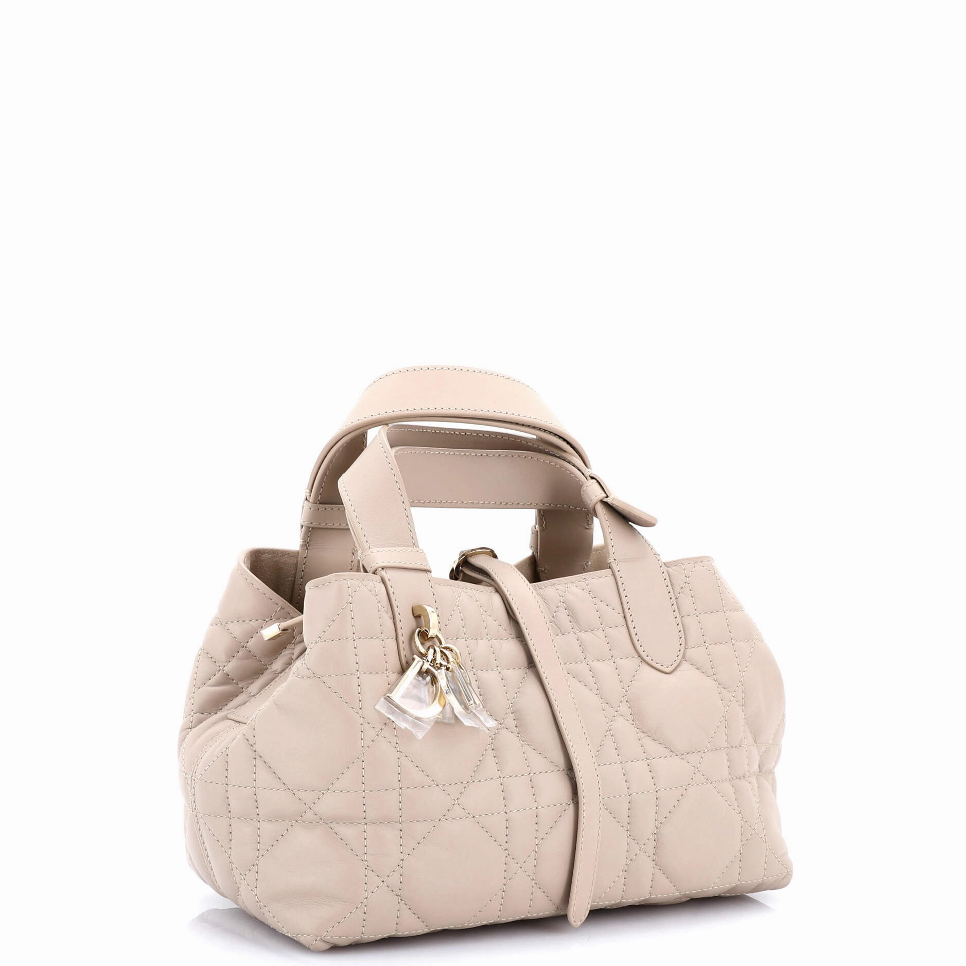 Toujours Tote Bag Macrocannage Quilt Calfskin Small