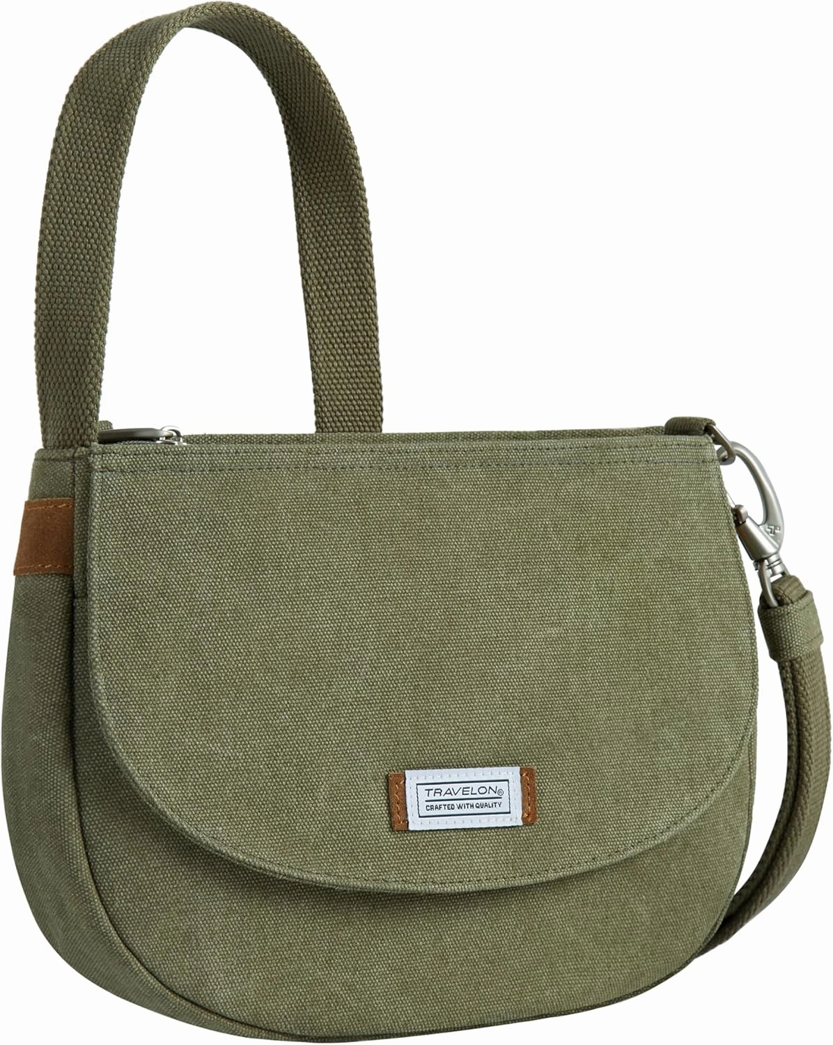 Travelon Anti-Theft Heritage Saddle Crossbody