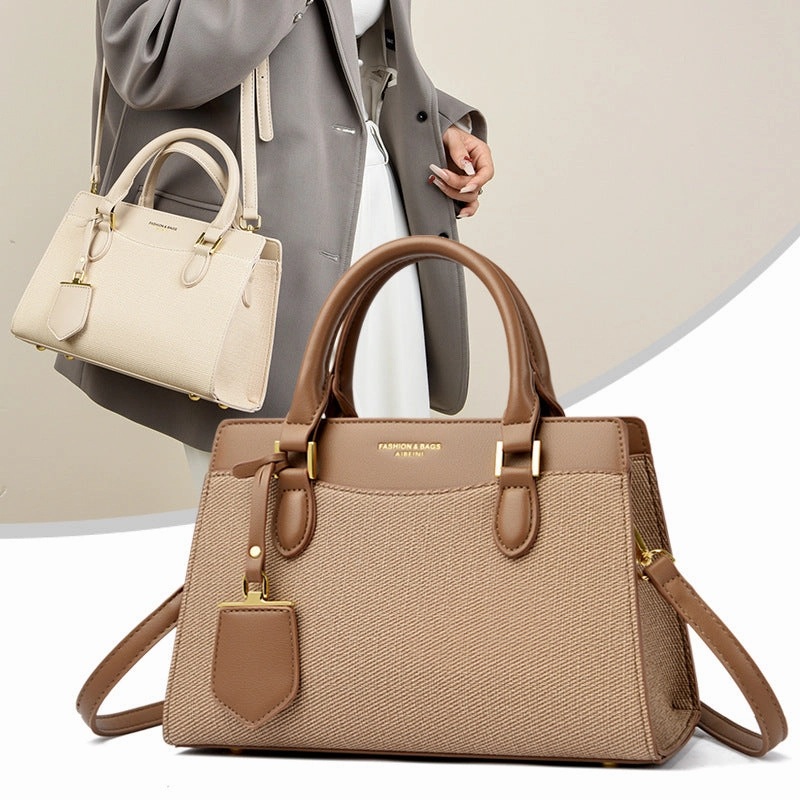 Trendy Simple Large Capacity Women's  Tote Bag