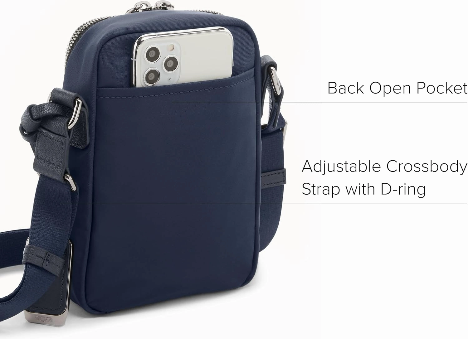 TUMI - Voyageur Persia Crossbody - Nylon Crossbody Travel Shoulder Bag for Women & Men - Stain- & Water-Resistant Fabric