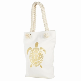 Turtle Tote Bag GLD