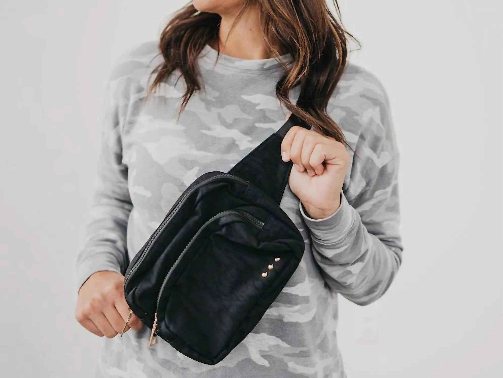 Tuscany Sling Bag In Black