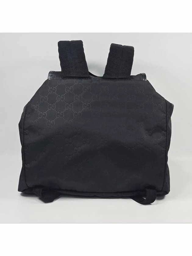 Two pocket nylon backpack