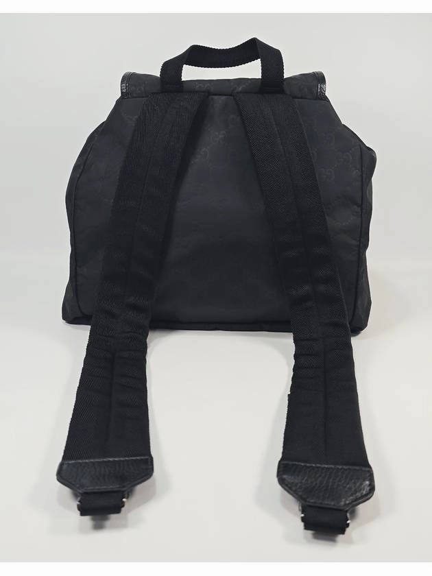 Two pocket nylon backpack