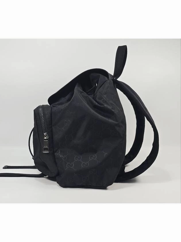 Two pocket nylon backpack
