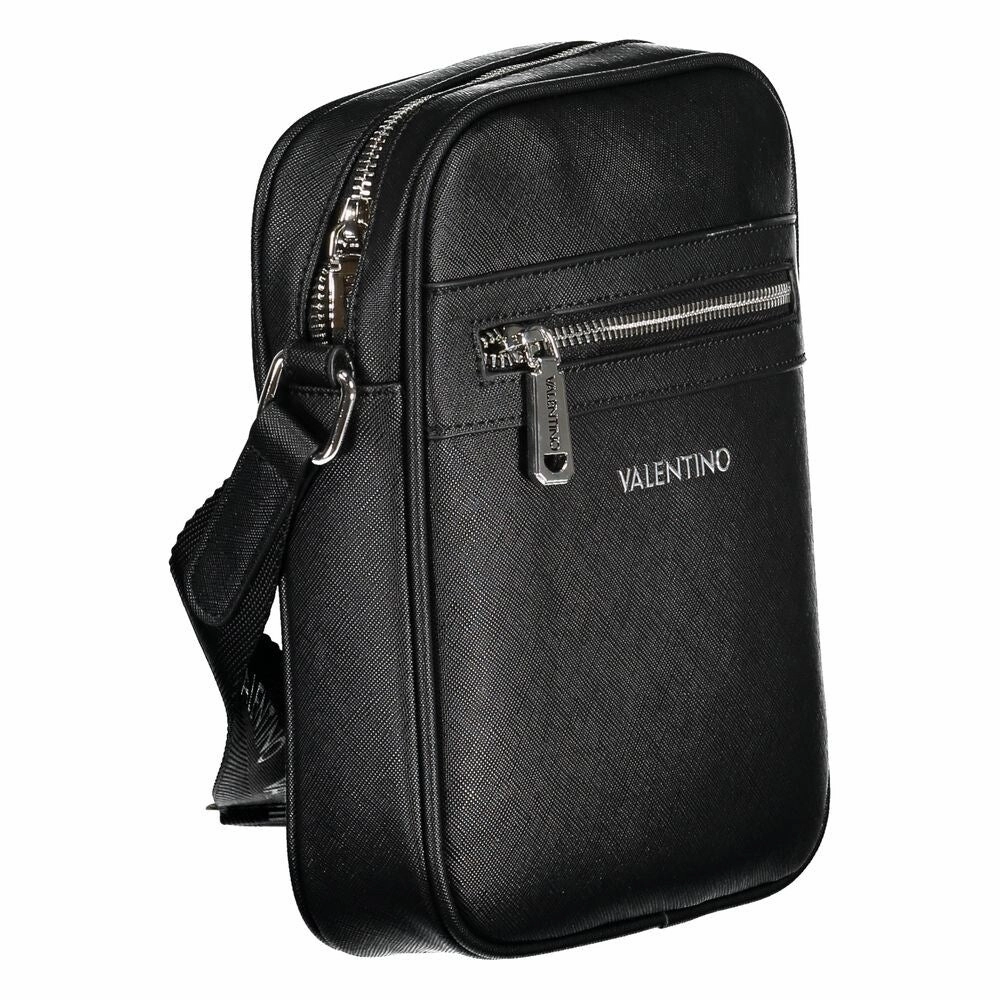 Valentino Bags Black Polyethylene Shoulder Men's Bag