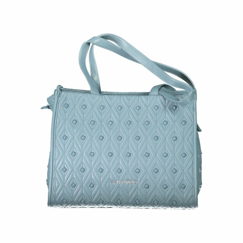 Valentino Bags Light Blue Polyester Women's Handbag