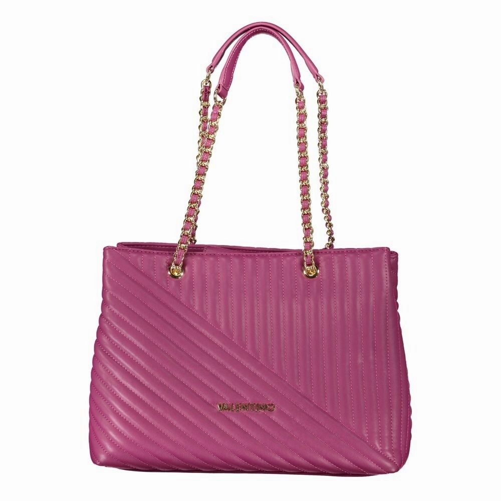Valentino Bags Purple Polyethylene Women's Handbag
