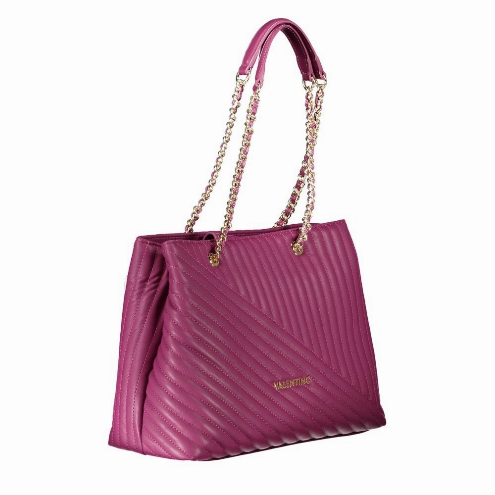 Valentino Bags Purple Polyethylene Women's Handbag