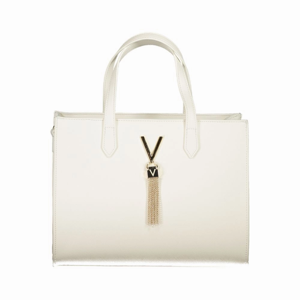 Valentino Bags White Polyethylene Handbag