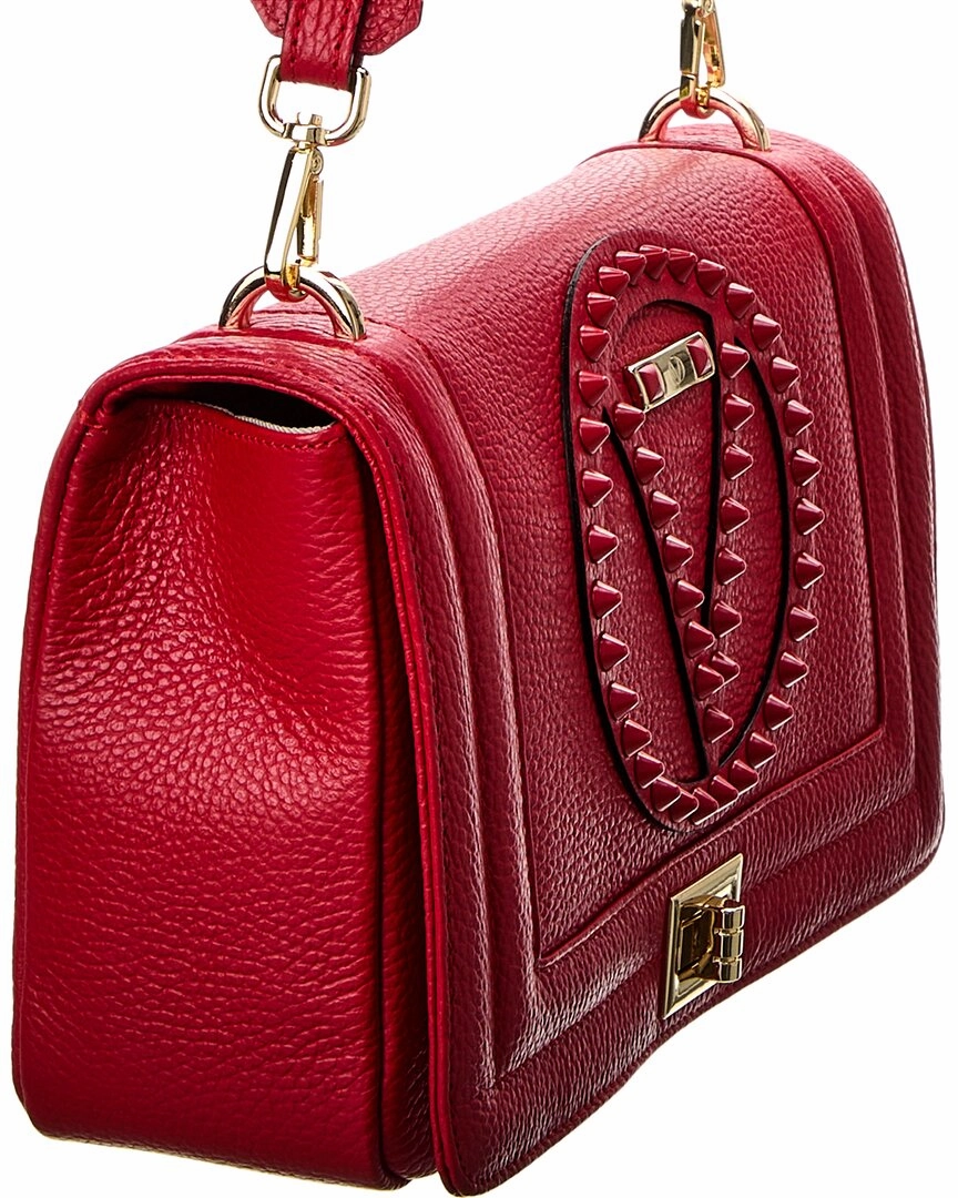 Valentino by Mario Valentino Alice Rock Leather Shoulder Bag