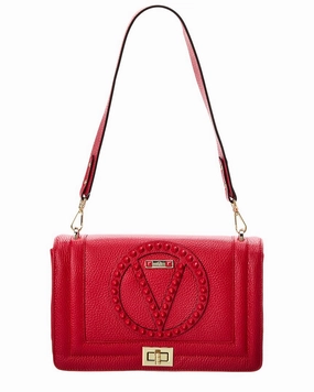 Valentino by Mario Valentino Alice Rock Leather Shoulder Bag